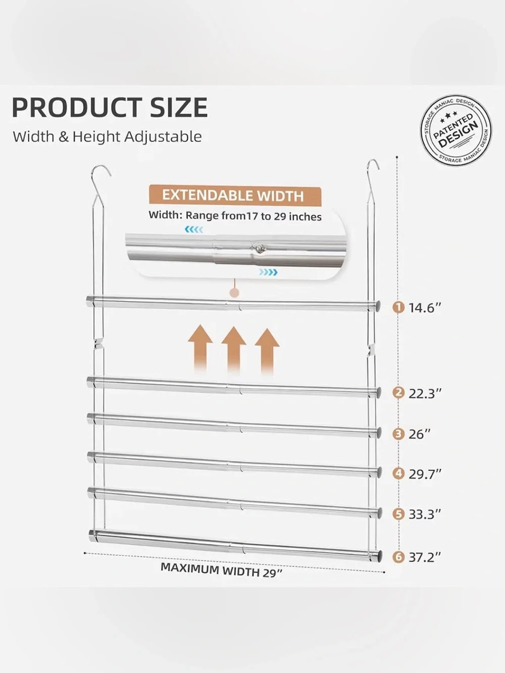 Amazon adjustable width